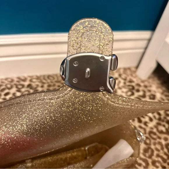 Coach Jelly Tabby -Gold Glitter Clutches & Wristlets